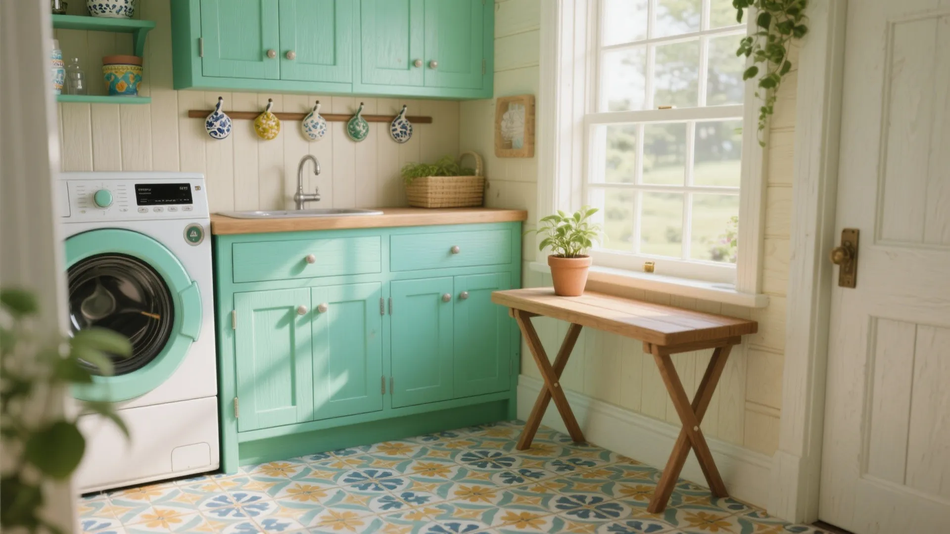 5. Colorful Cottage Playful Theme