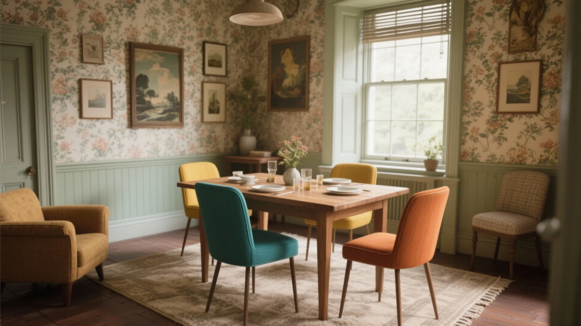 5 Creative Ideas for Colorful Dining Room Chairs: How to use vibrant chairs to transform small dining spaces with practical tips from a pro
