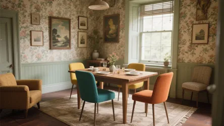 5 Creative Ideas for Colorful Dining Room Chairs
