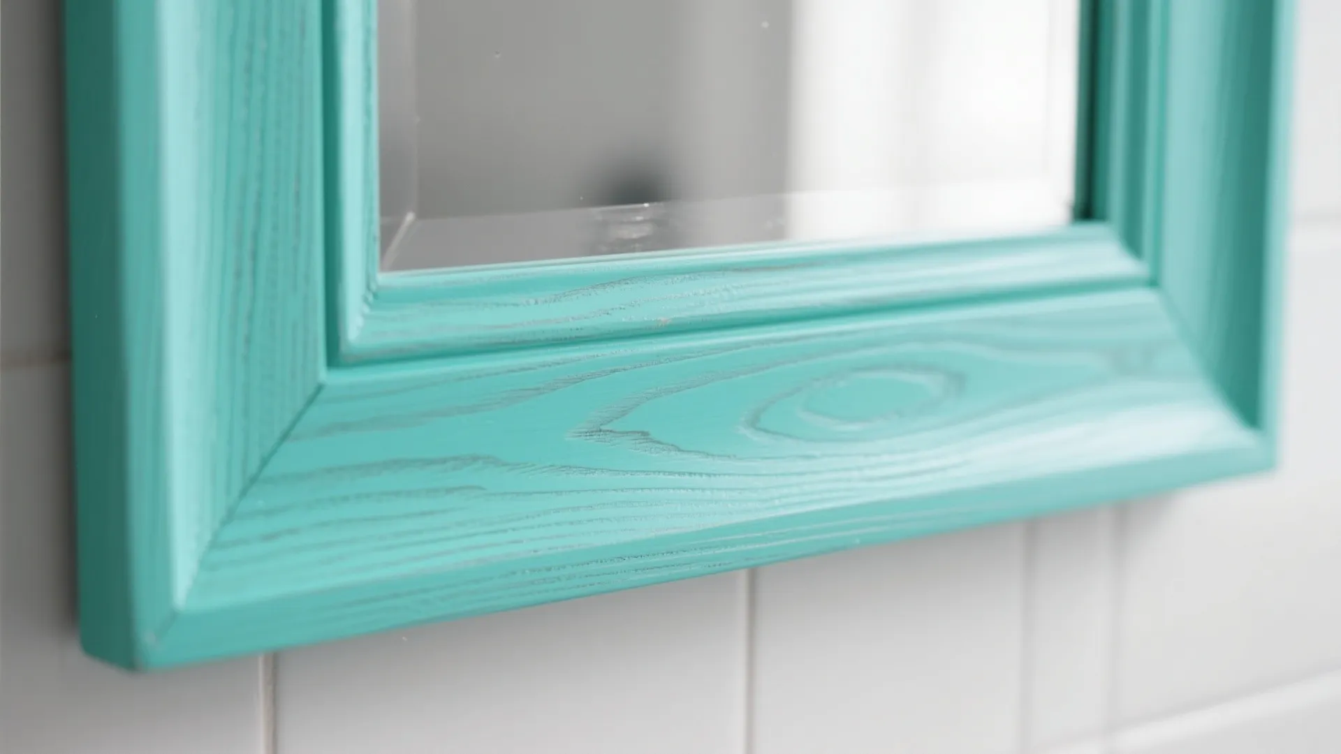 6. Painted Pop of Color