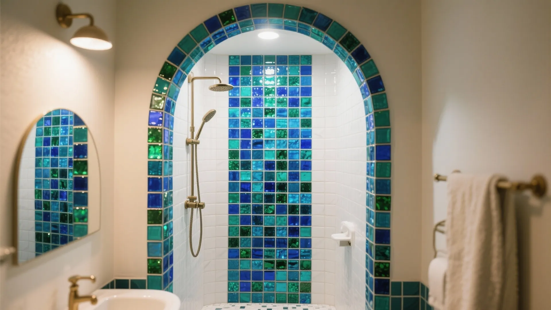 8. Color-Drenched Mosaic