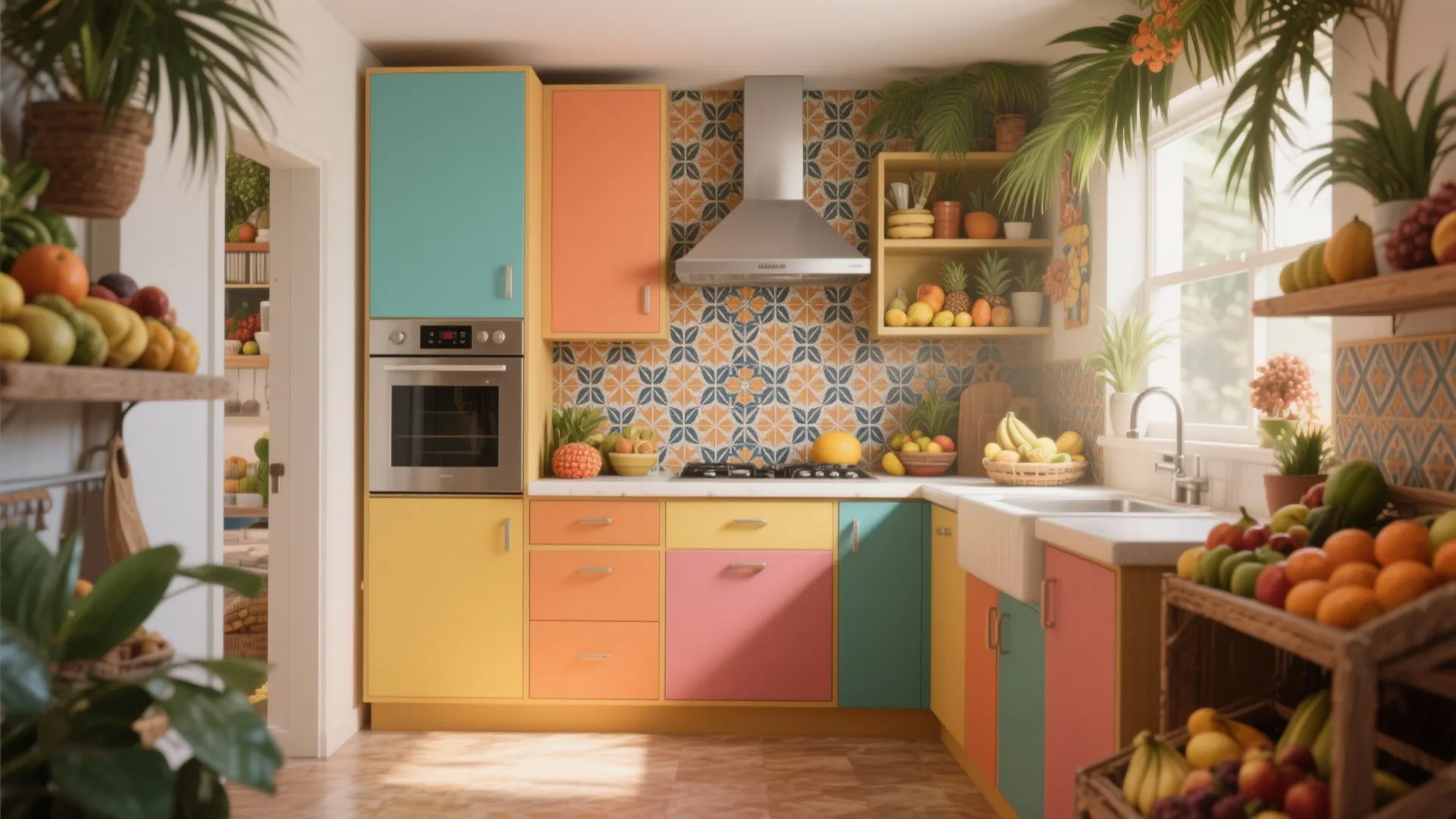 5 Colorful Kitchen Ideas That Spark Joy: Brighten your cooking space with these creative and practical colorful kitchen design tips