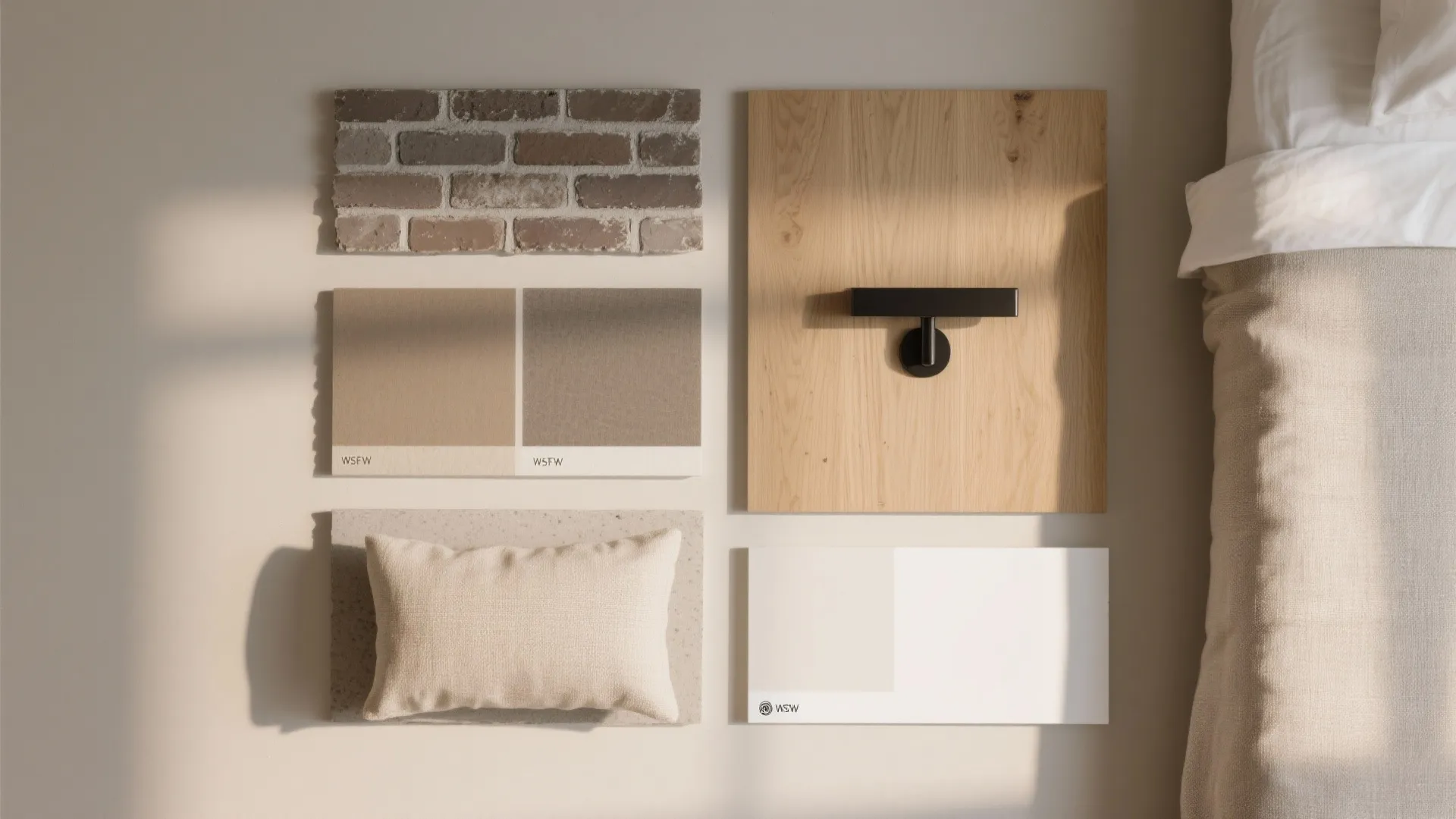 Colorwash Mortar and Warm Material Pairings