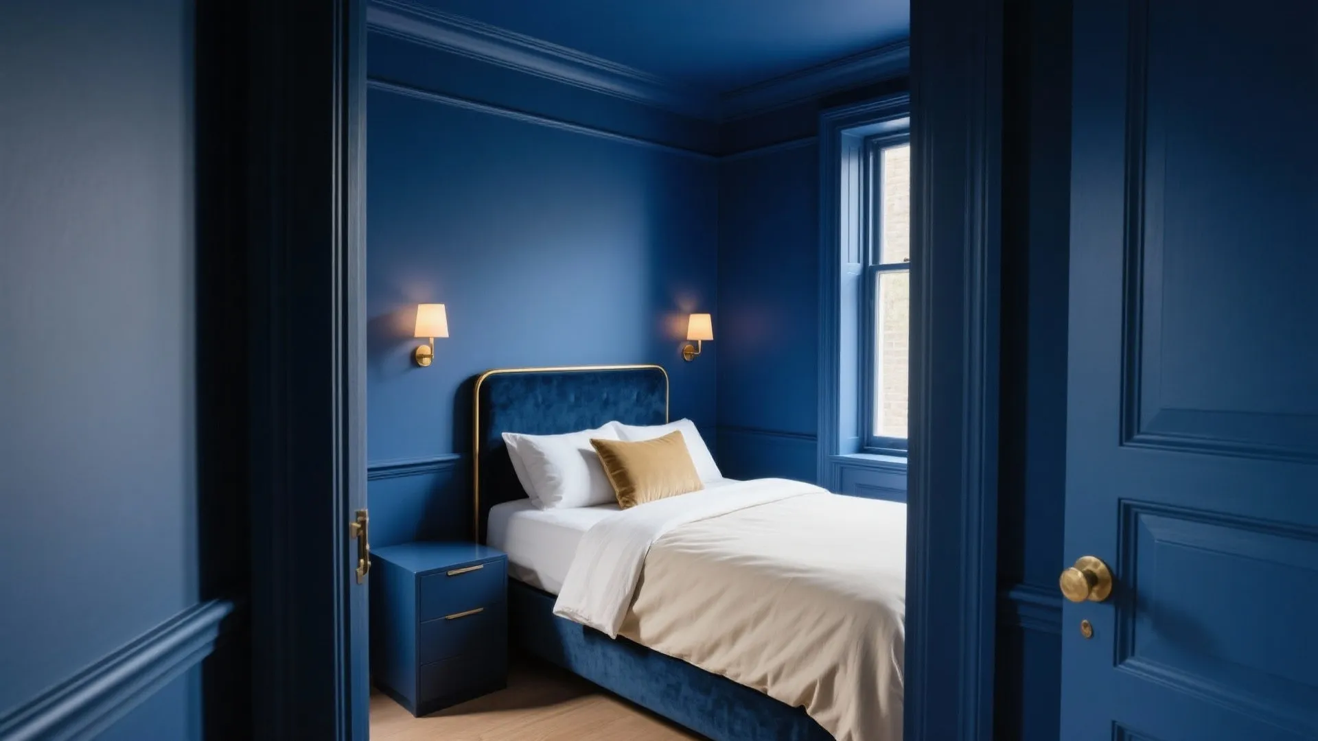 [Section: 灵感列表] Colour Drenching: One Deep Hue from Skirting to Ceiling