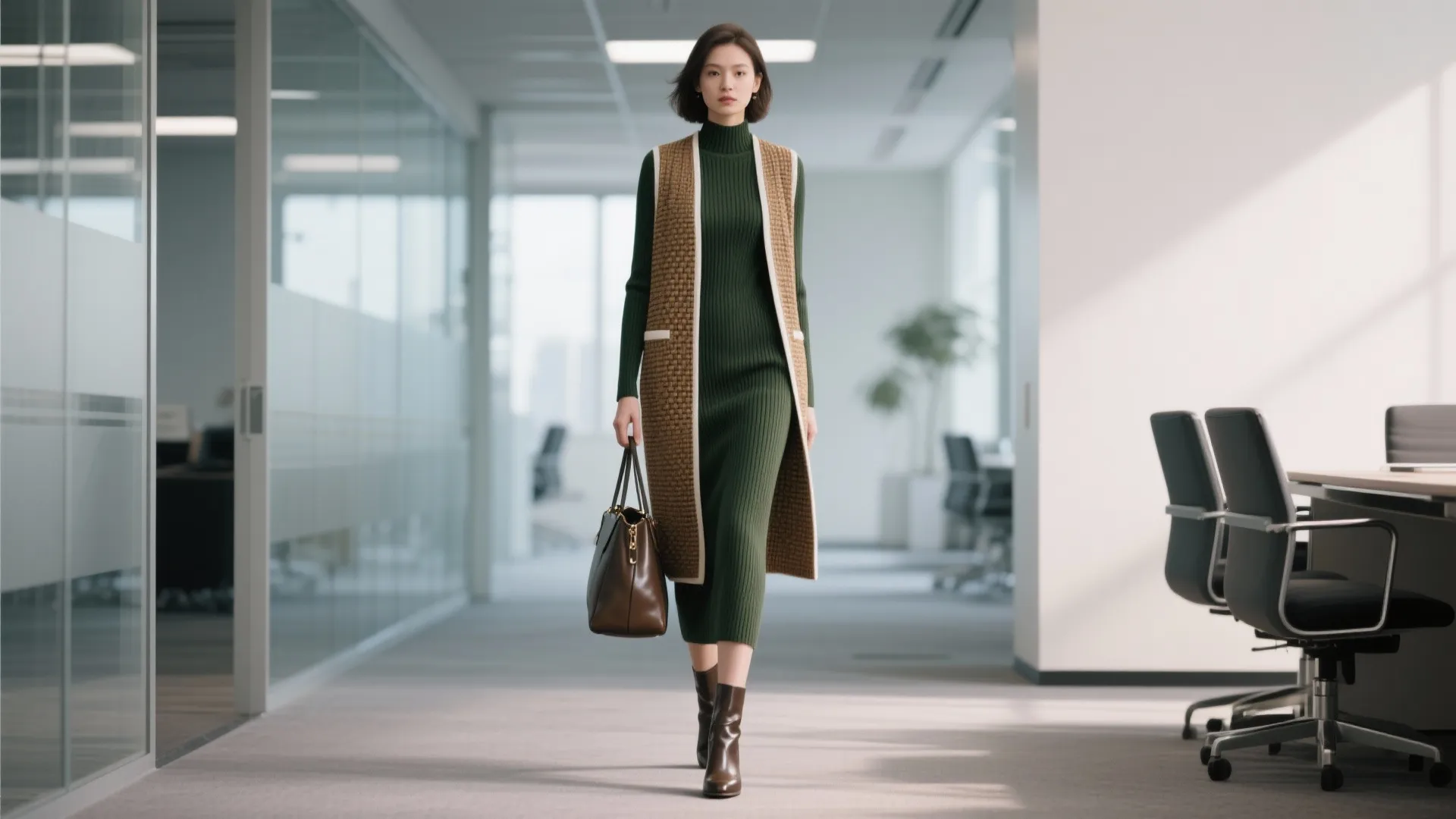 4) The Column Dress + Layer