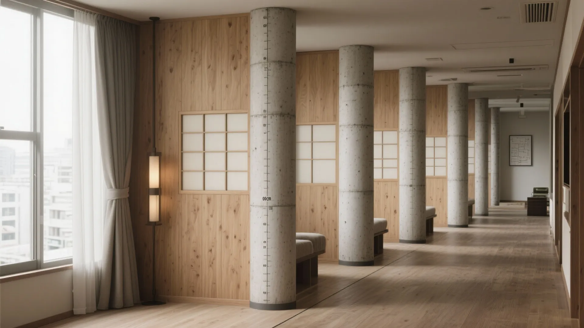 Tips 5: 窓際を避け、柱型のリズムに合わせる（東京小戸型×動線計画）