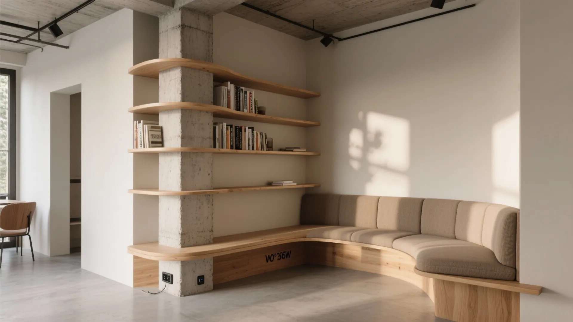 Integrated Storage Around Columns