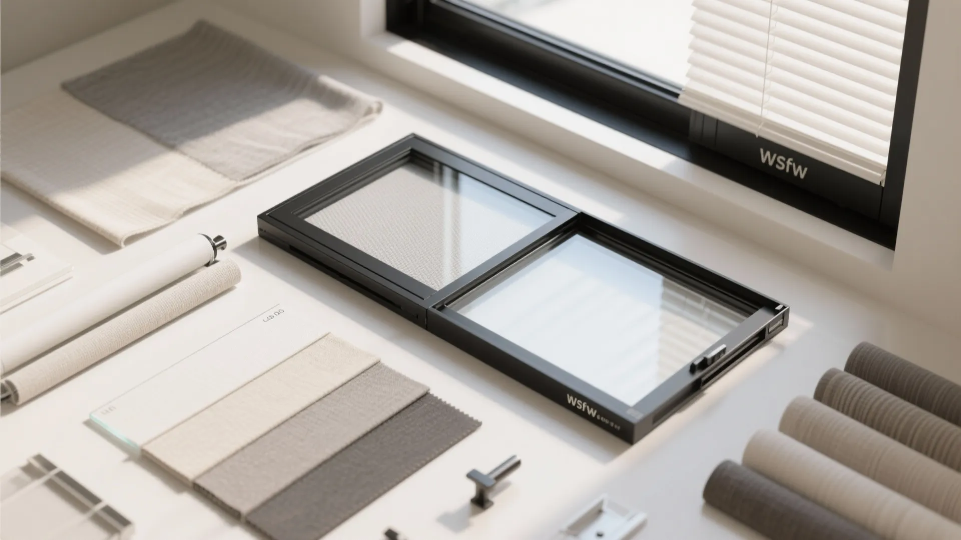 Comfort glazing: low-E, laminated acoustic, and smart shades