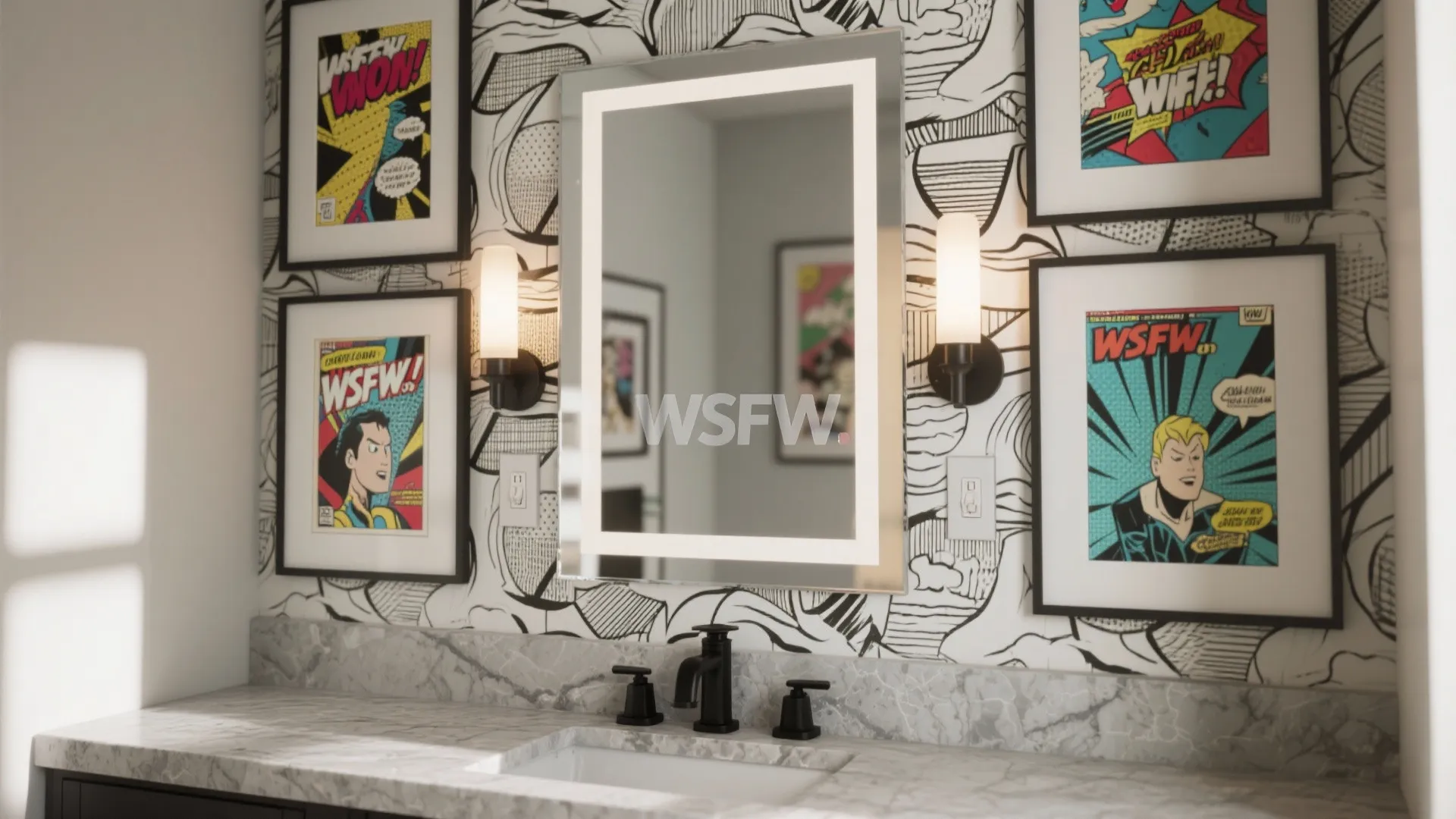 Tip 3: Removable art and comic covers (protected!)