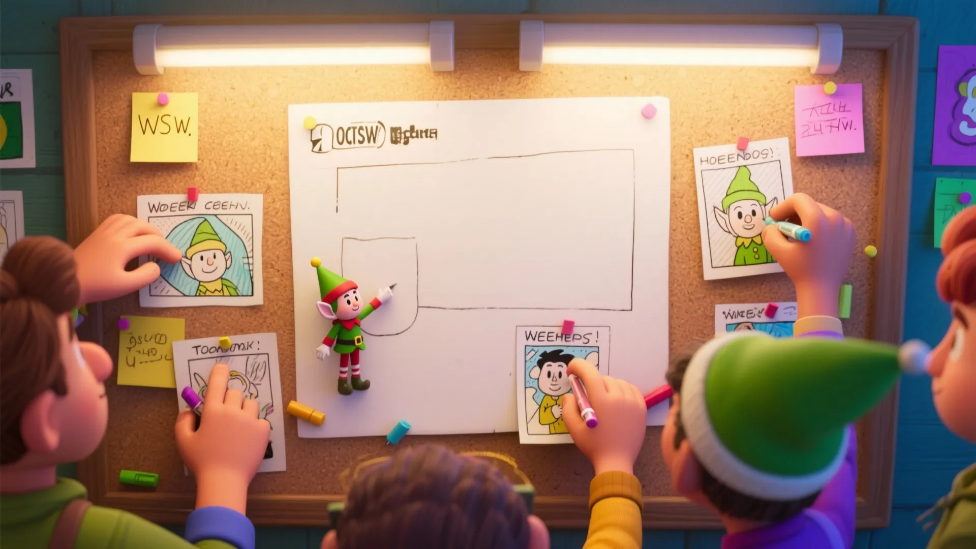 4. The Collaborative Comic Strip