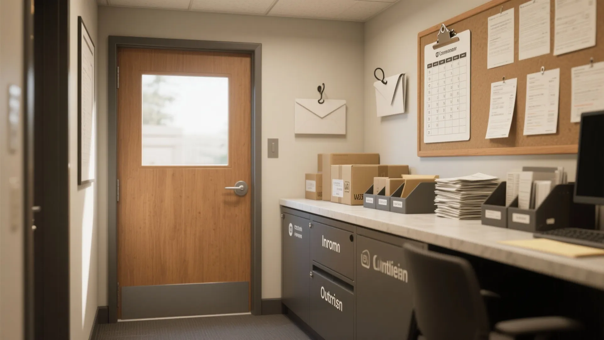 5. Designate a ‘command center’ for incoming and outgoing files