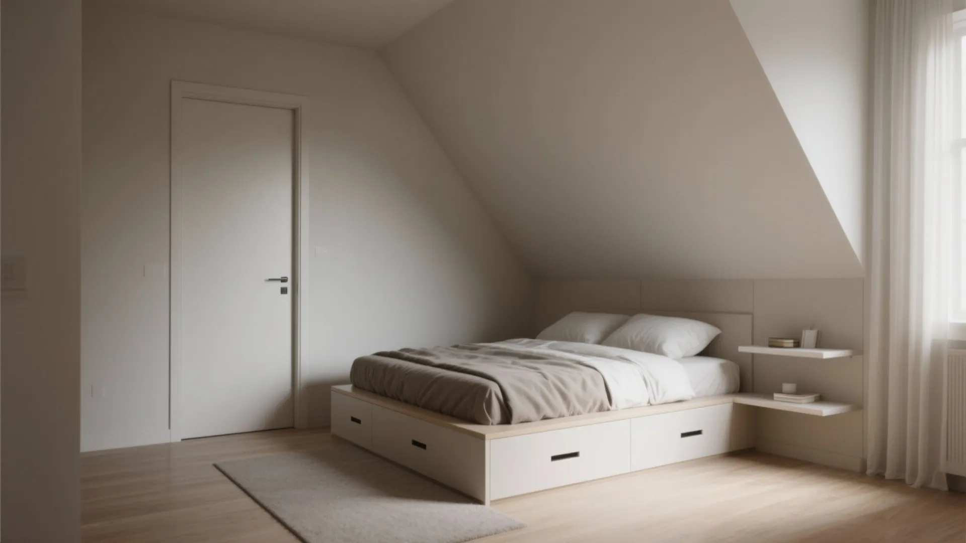 1. Commanding Position (But Not Against the Door)