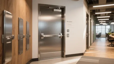 5 Commercial Bathroom Door Hardware Ideas