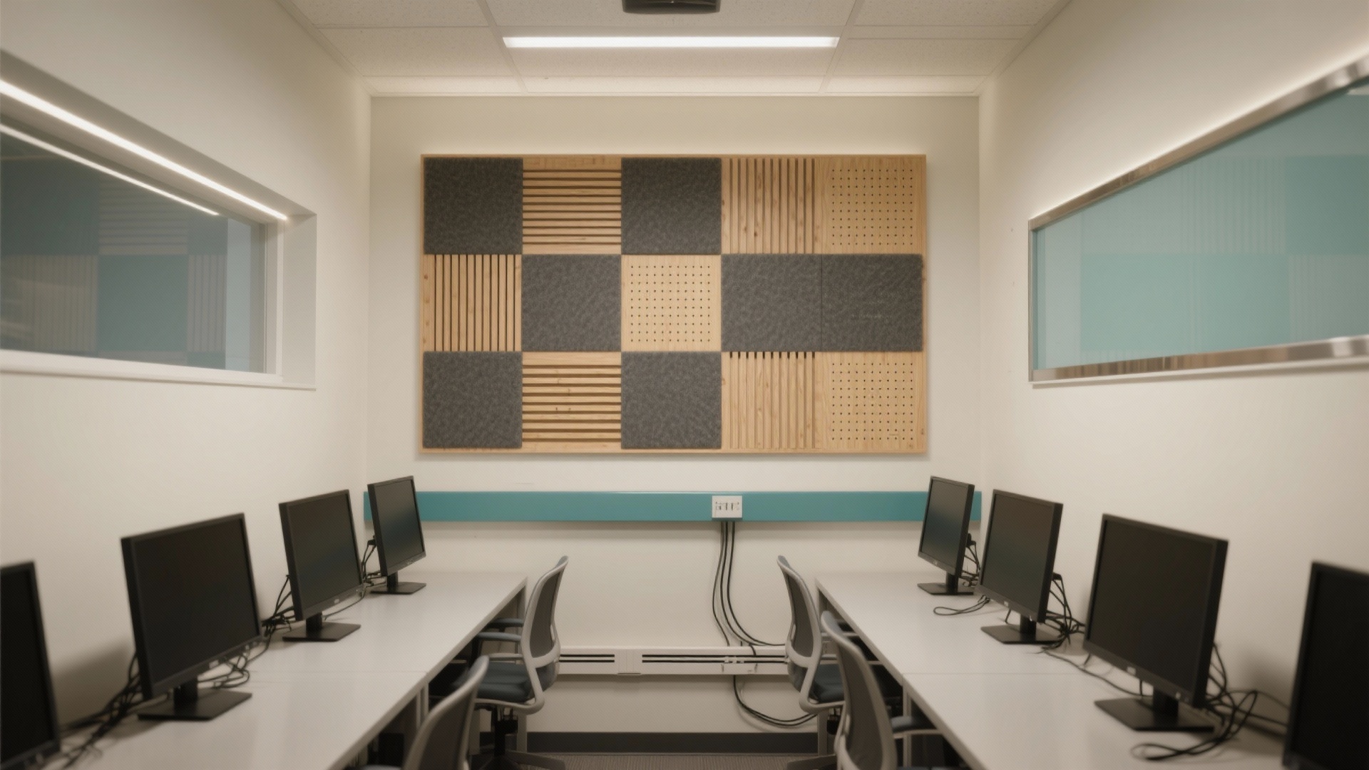 Computer Lab Wall Design: 5 Smart Ideas