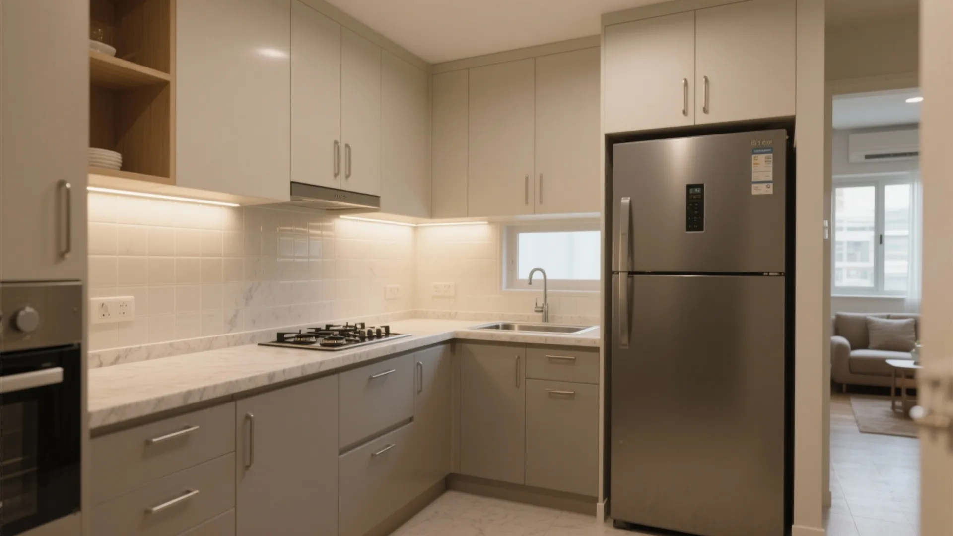 1 BHK Kitchen Design Ideas for Stunning Small Spaces