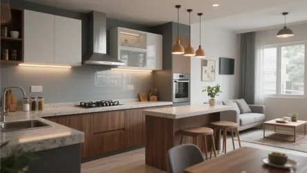 2 BHK Kitchen Design: 5 Smart Ideas