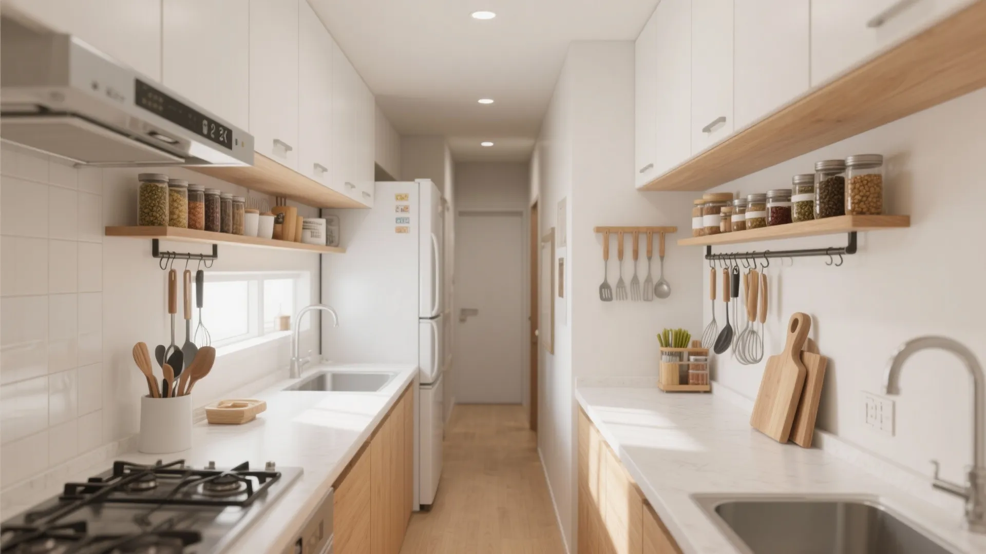 Tips 3: キッチンは“幅より高さ”の収納設計（収納技巧＋日本都市）