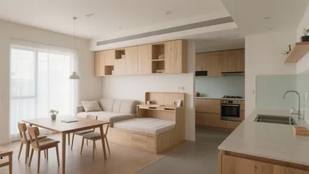 5 low-budget ideas for a simple 4-room house plan