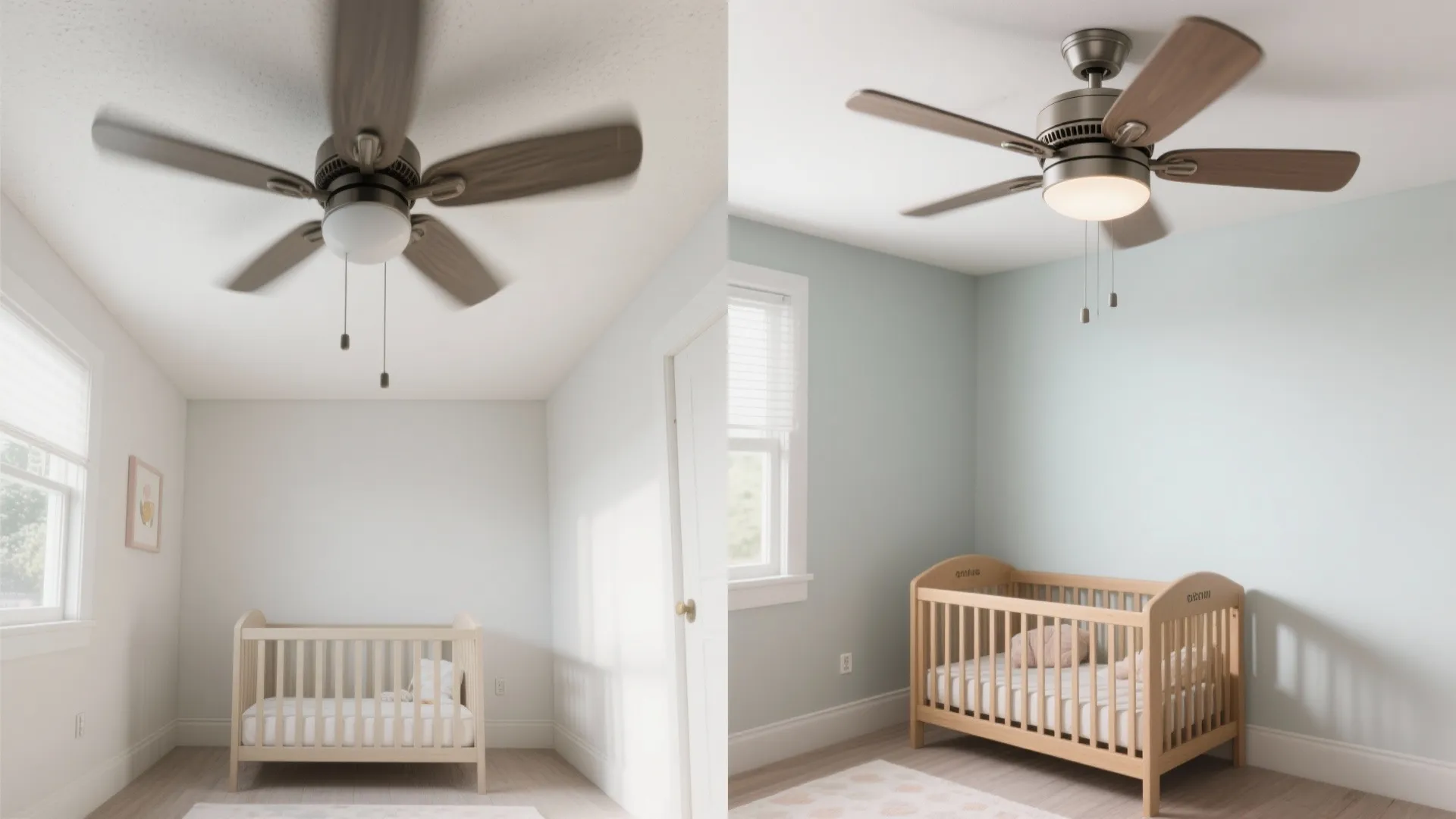 Compact 36–44 inch blade spans that still move air