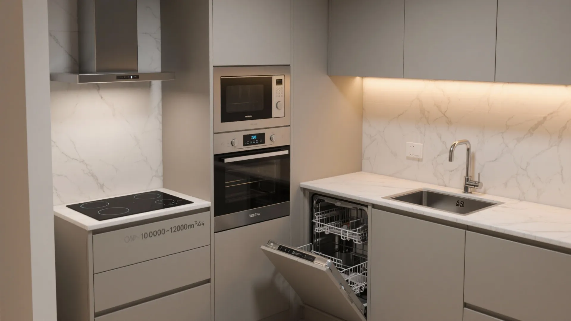 Compact appliance strategy for Indian cooking