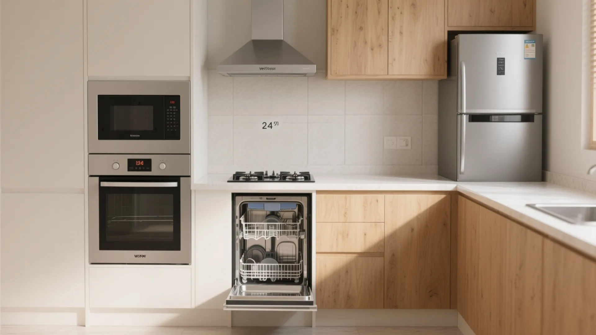Compact appliance strategy with energy-wise choices