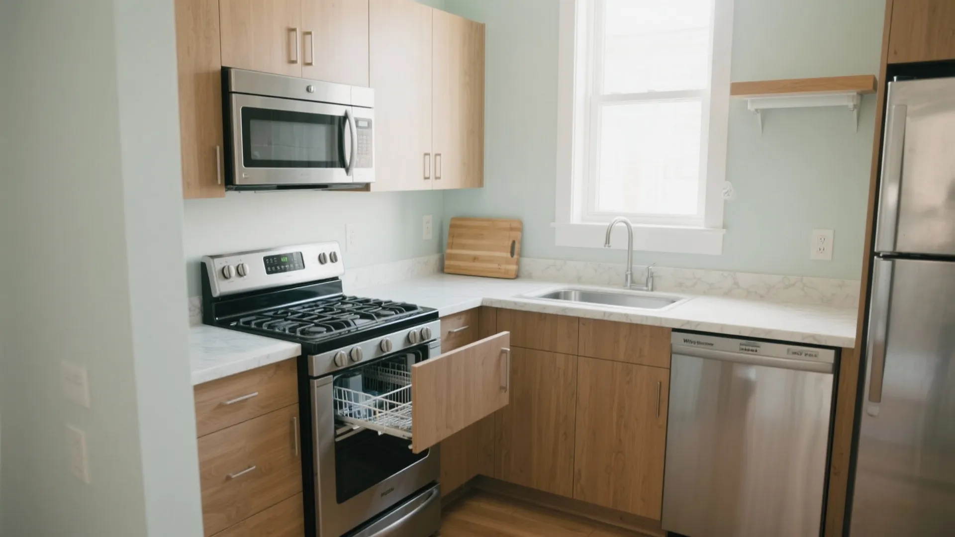 Compact Appliances and Flexible Prep