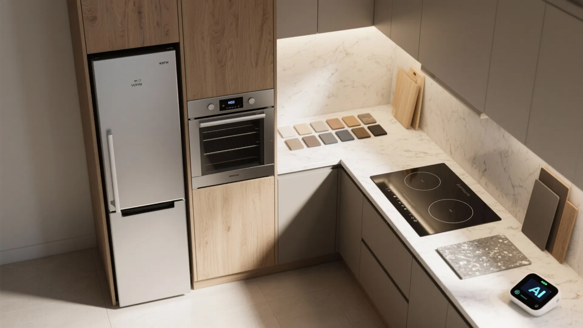 5. Choose compact appliances and layer tech (with an eye on future tools)