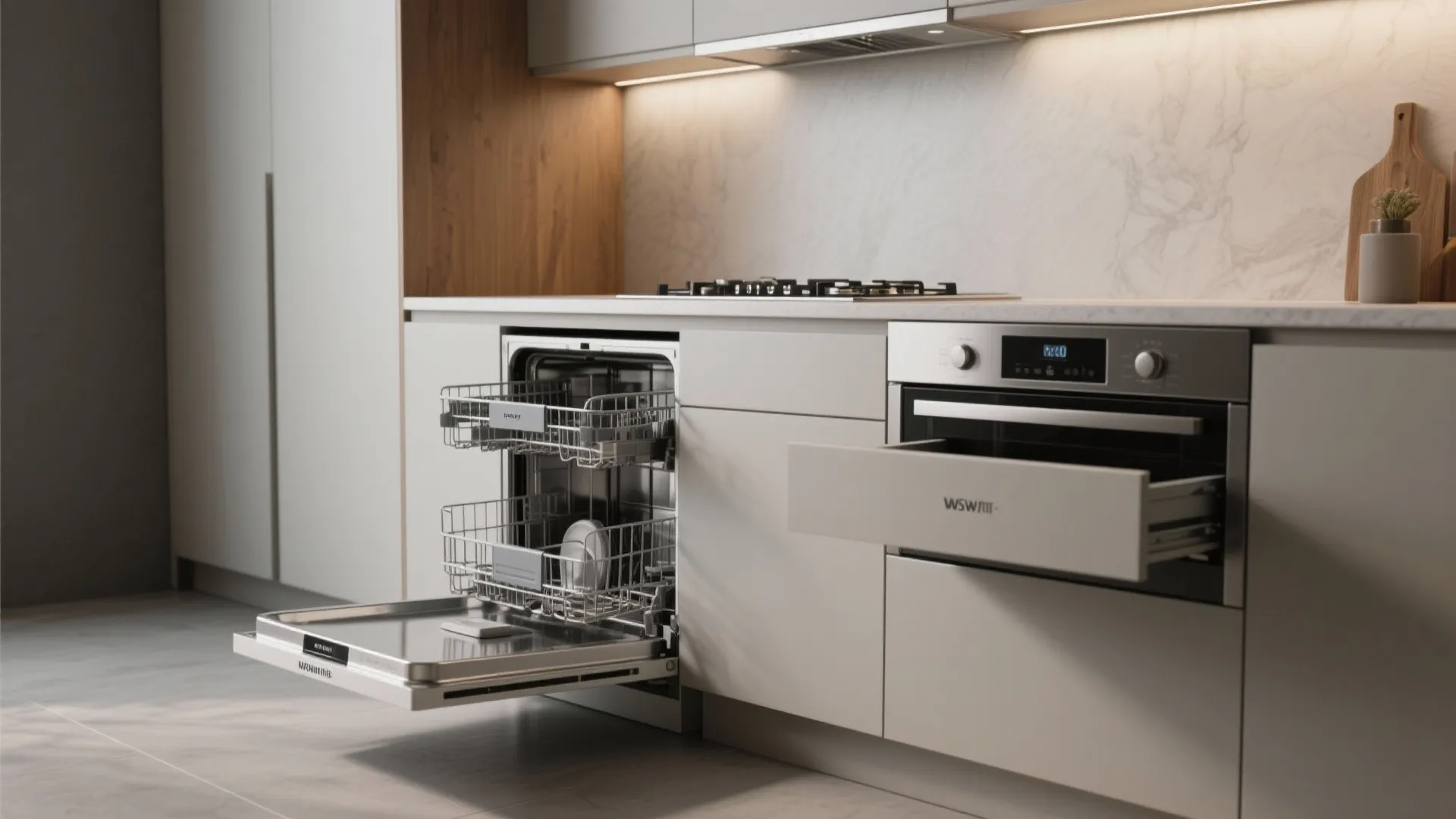 3. Compact appliances and integrated solutions