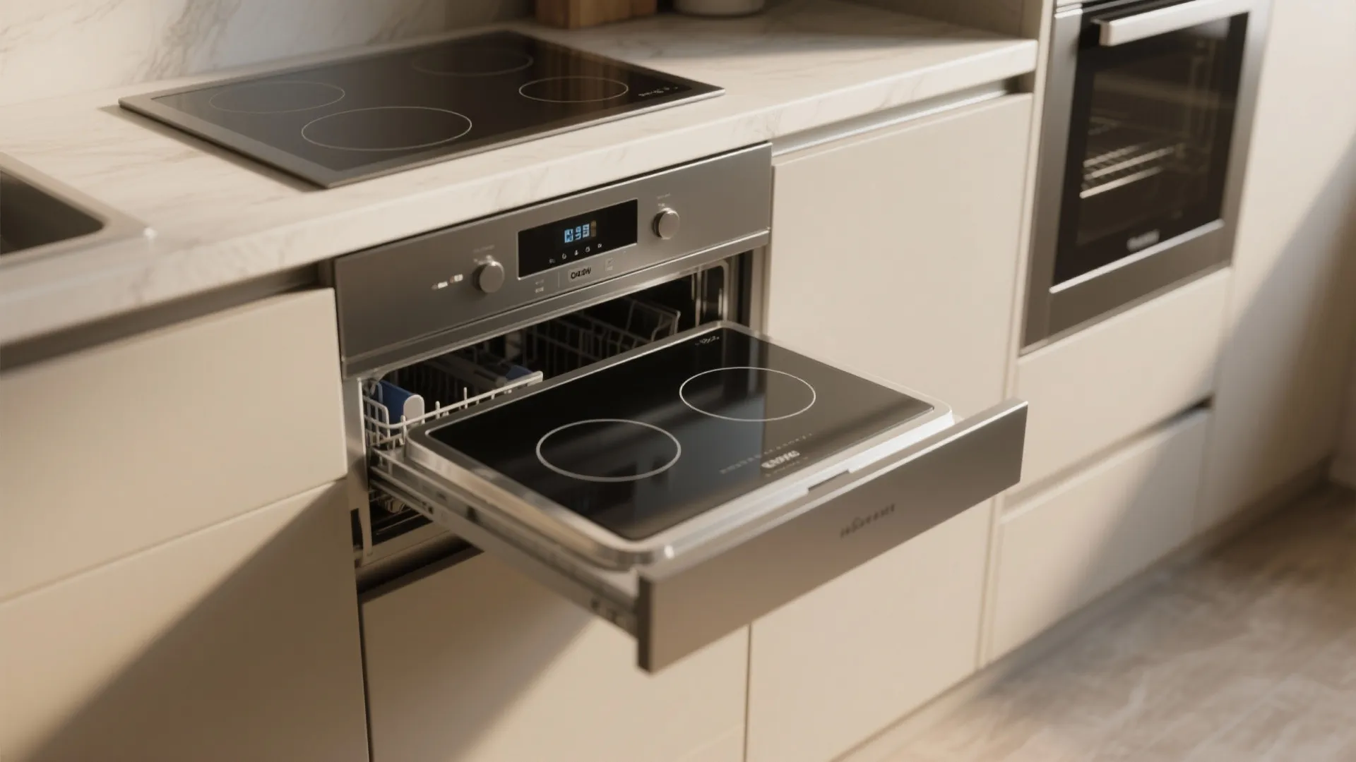 4. Choose compact, integrated appliances