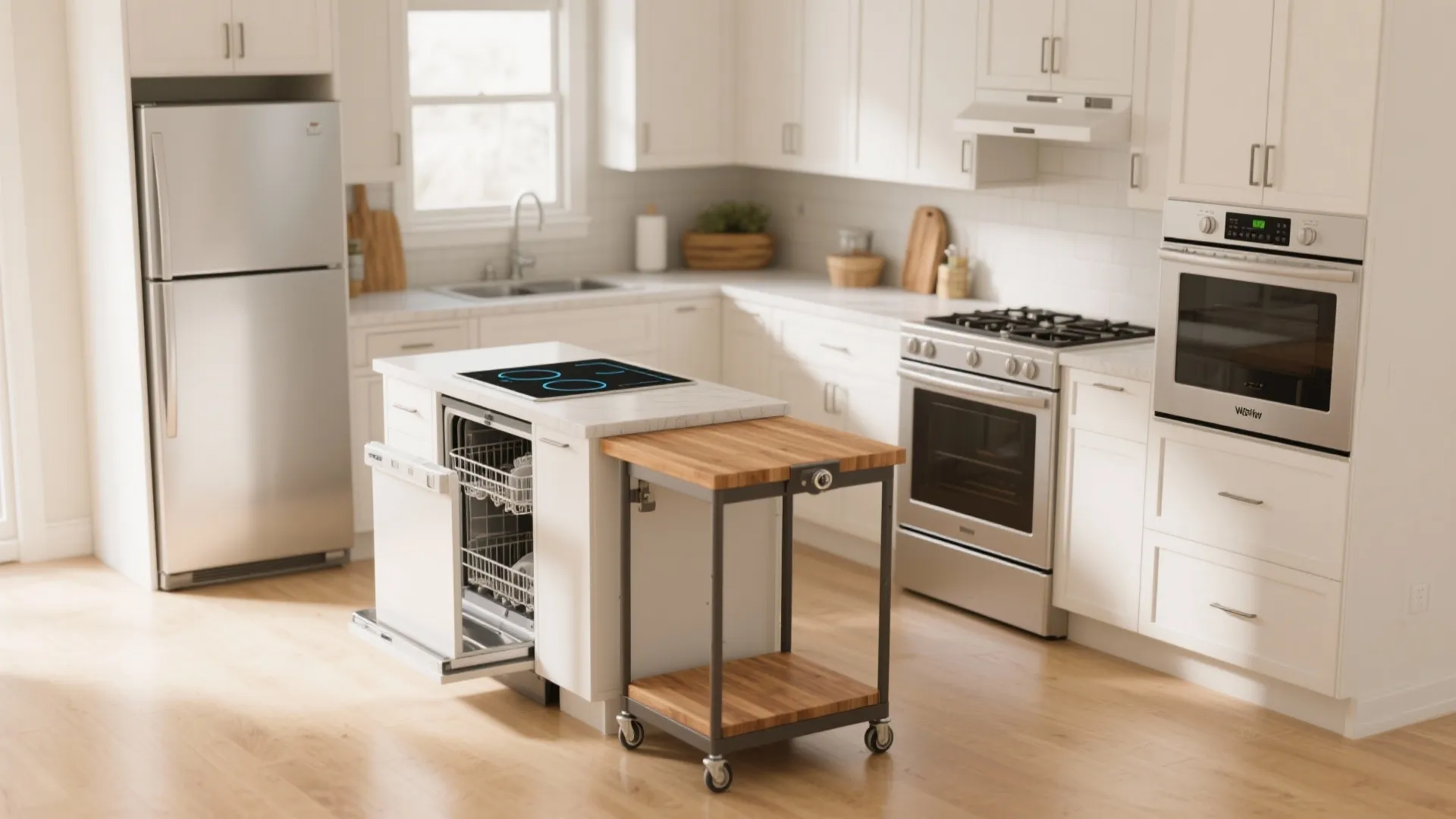 Compact Appliances and Multi-Task Islands