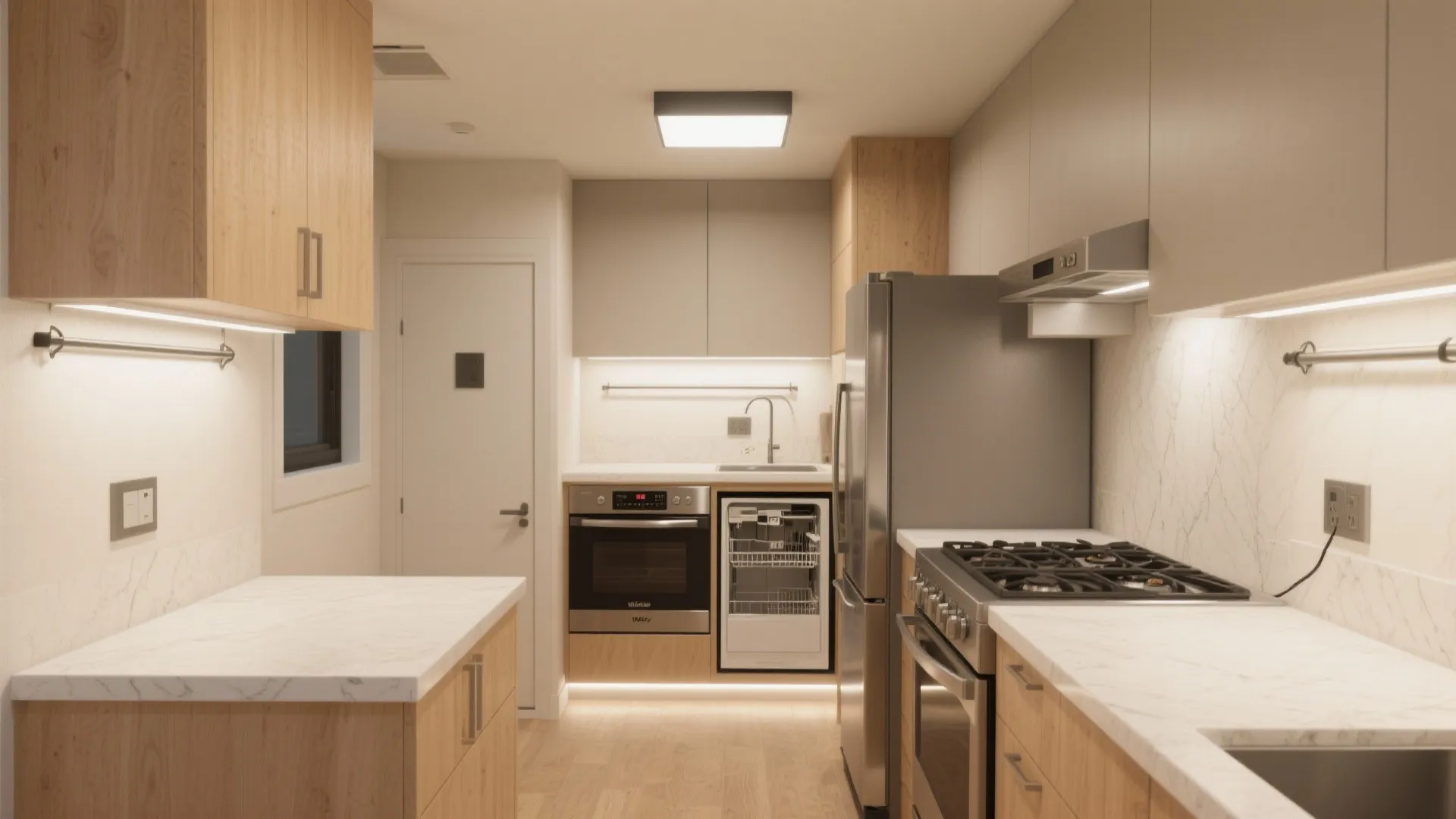 Compact Appliance Strategy and Integrated Lighting
