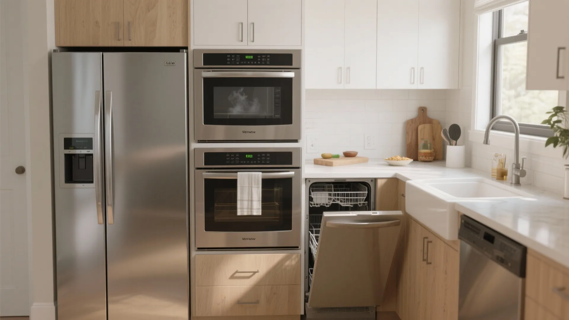 Compact Appliances and Multi-Function Zones