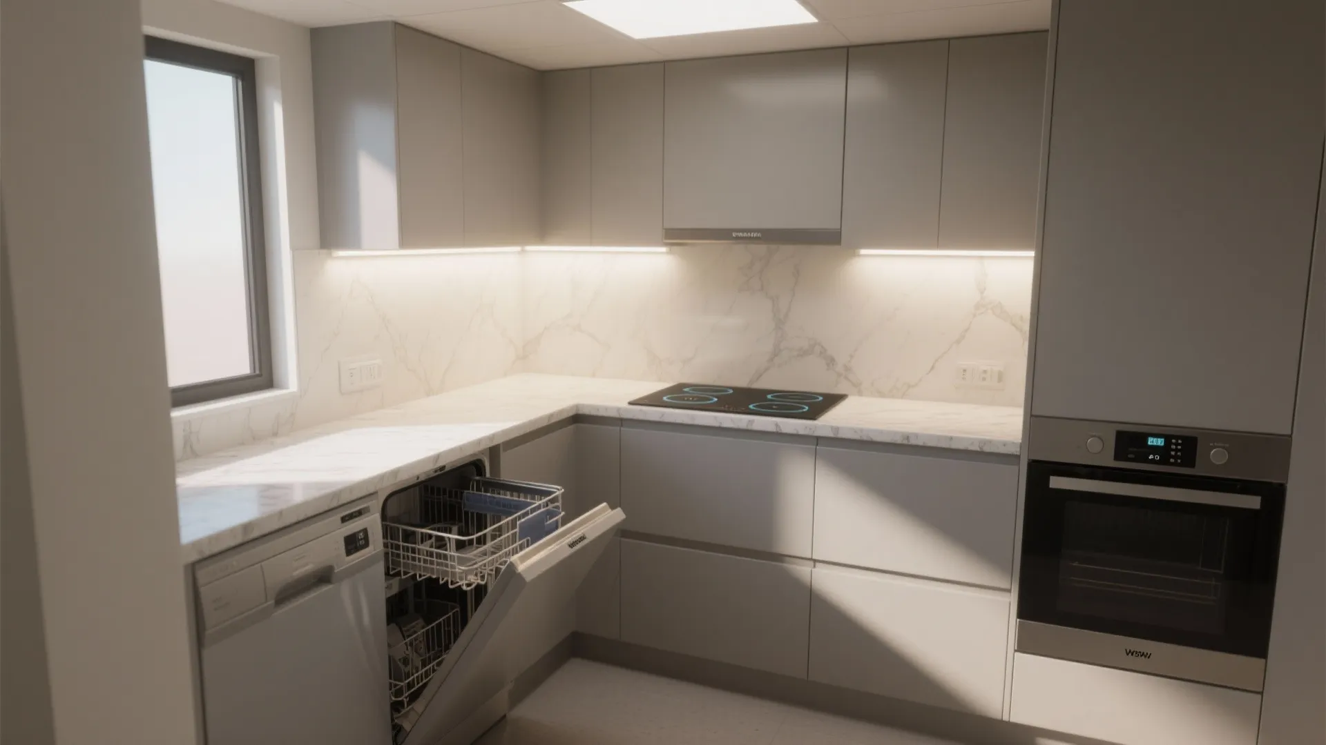 Compact Appliances and Zoned Lighting