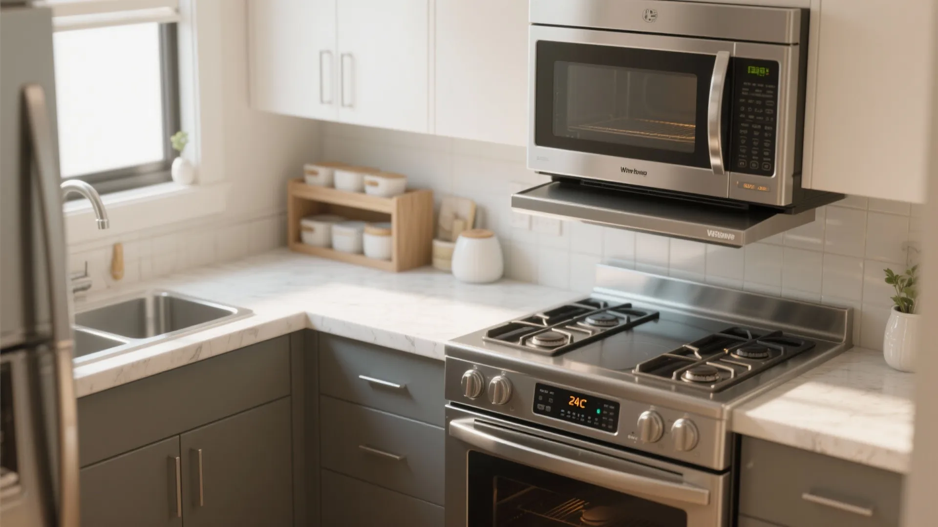 Compact Appliances and Multi-Function Zones