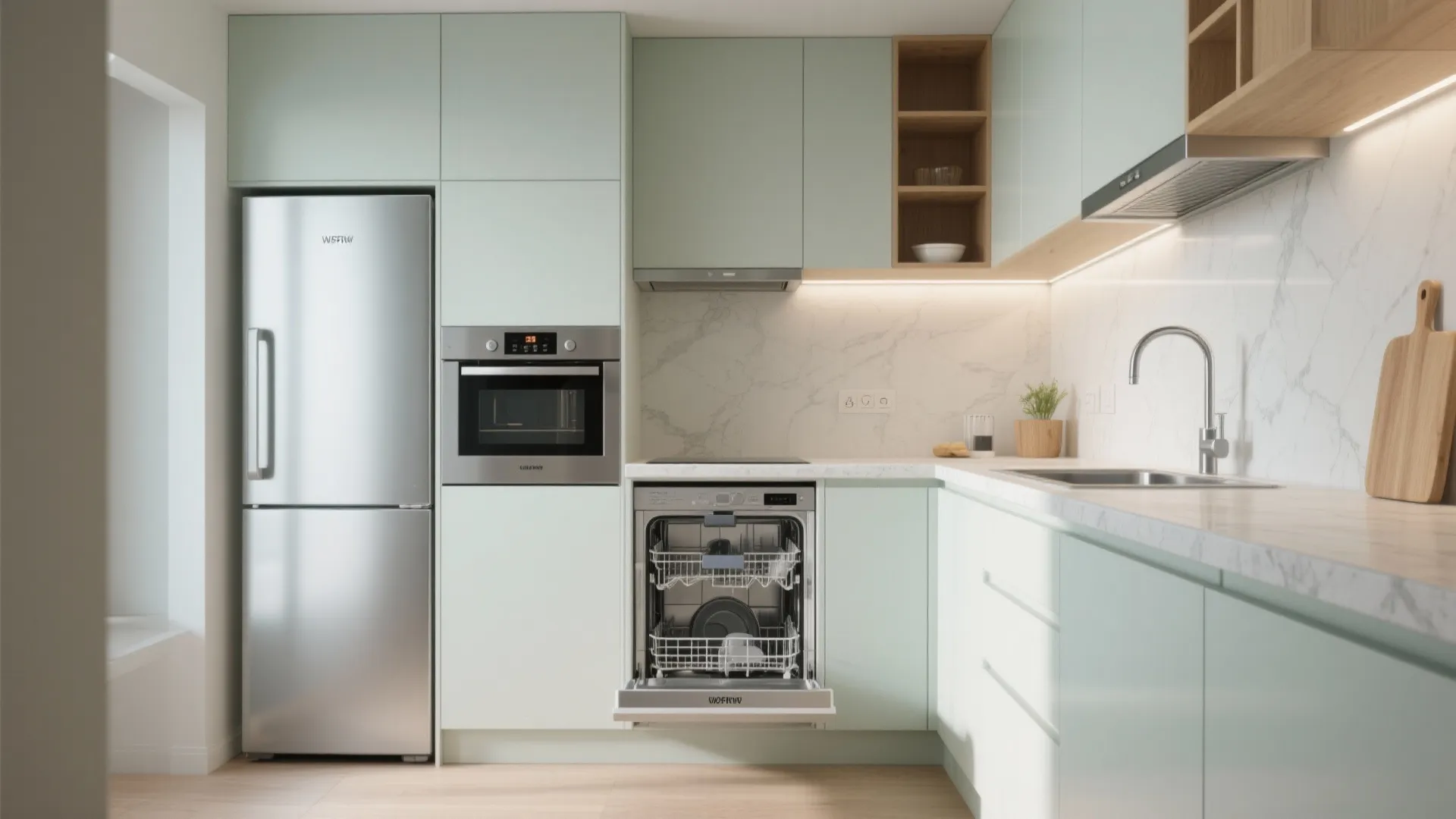 Compact Appliance Strategy with Smart Venting