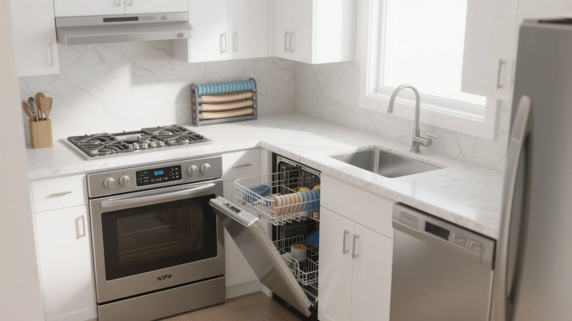Compact Appliances and Multi-Task Surfaces
