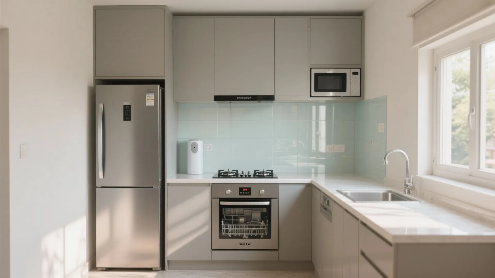 Compact Appliance Planning for 2 BHK Efficiency