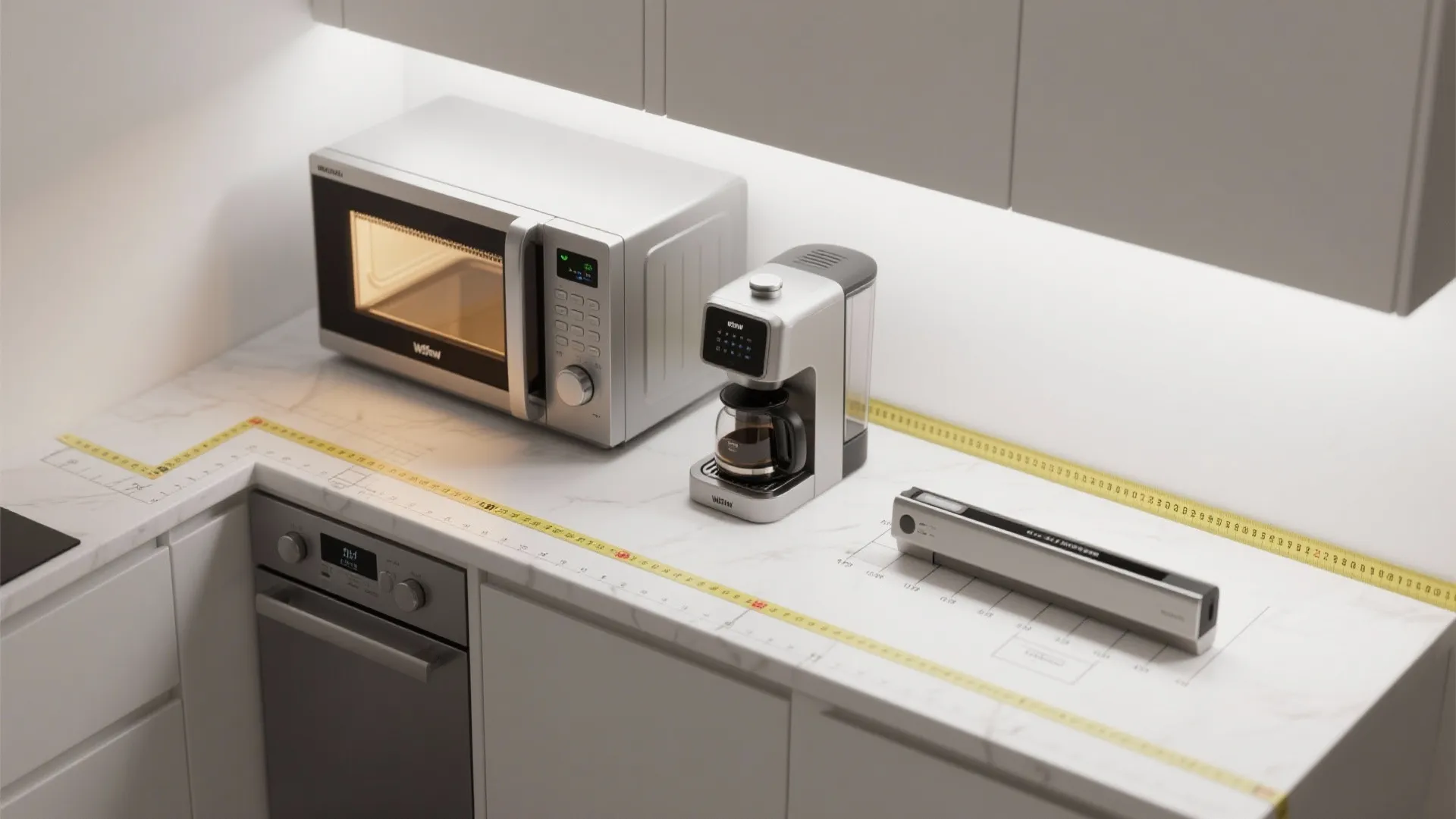 4. Compact, multi-function appliances to save countertop space