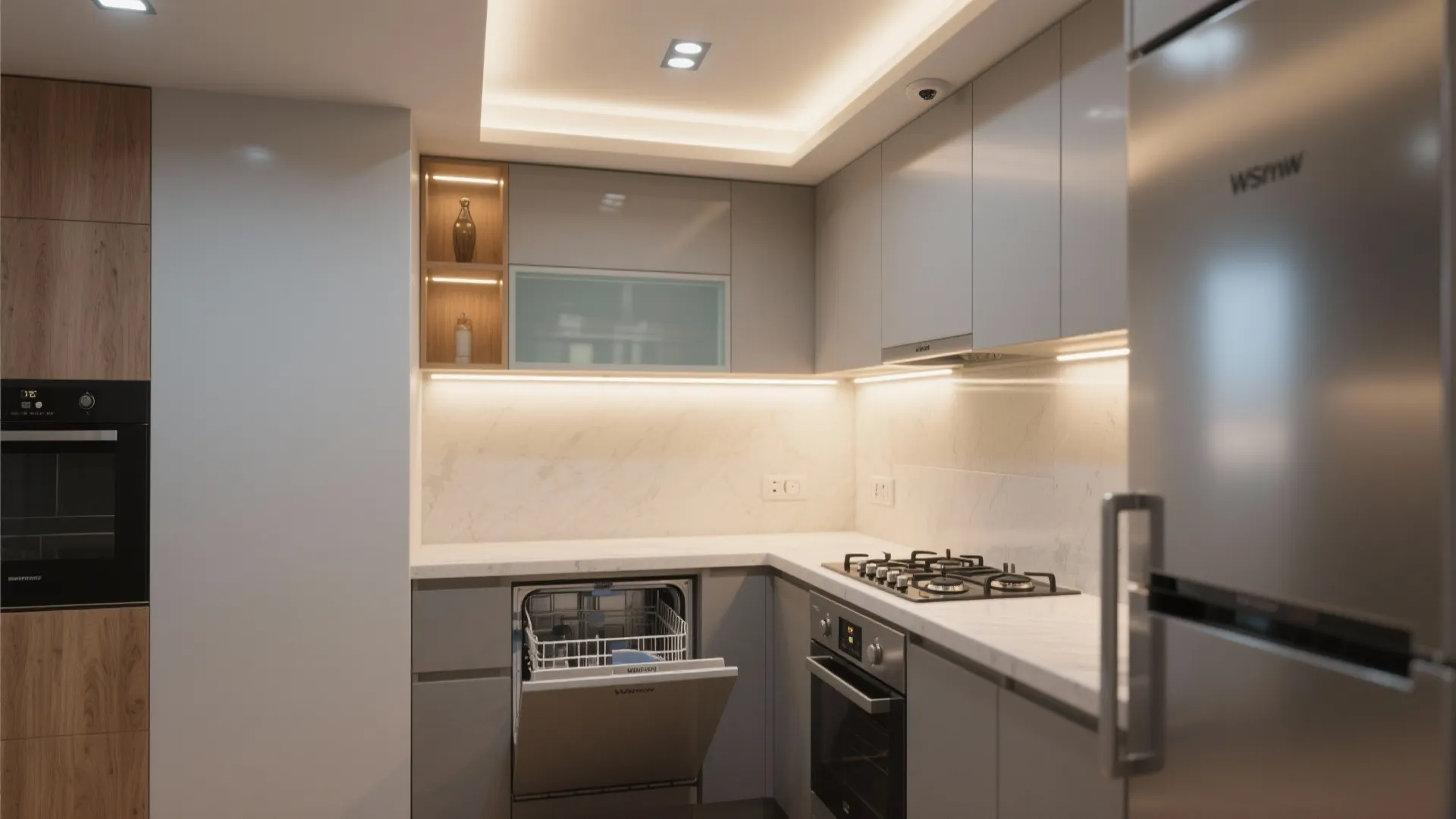 Compact Appliances and Integrated Lighting