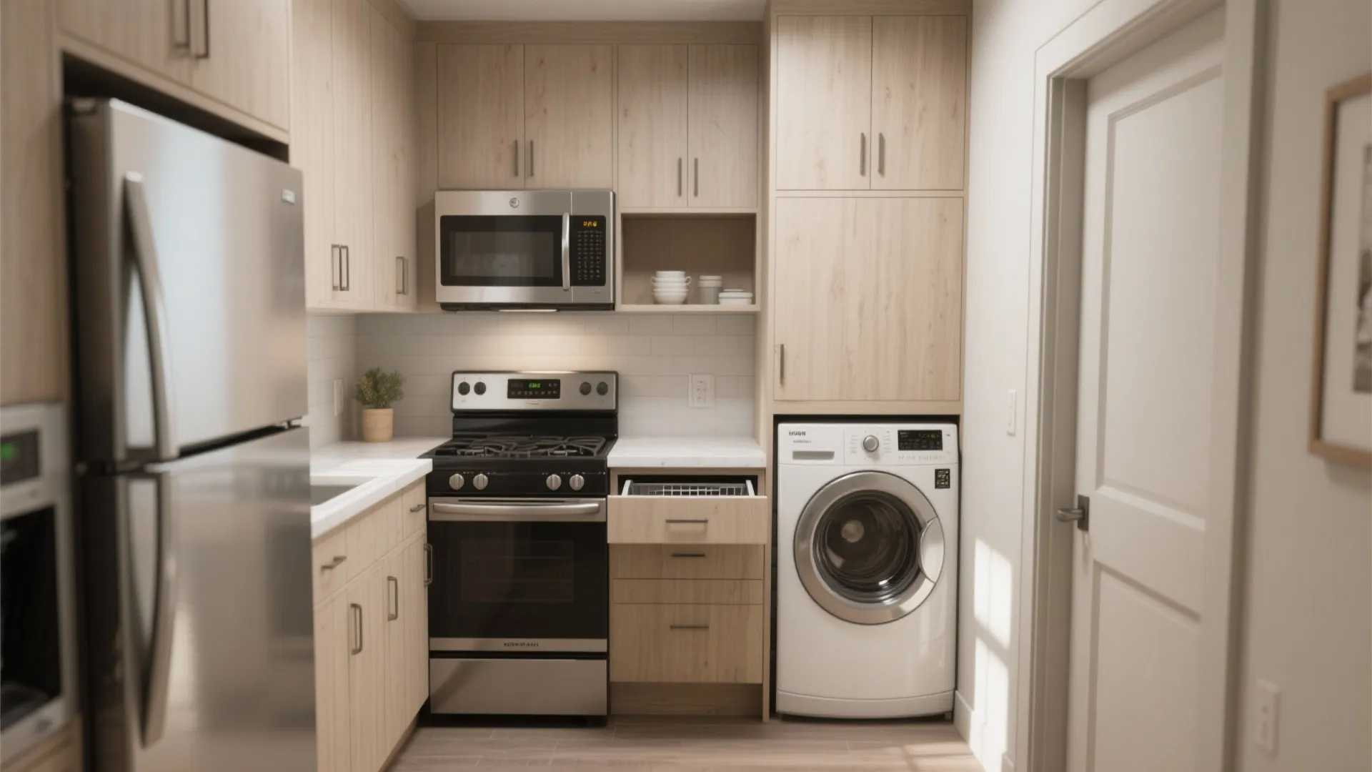 Compact Appliances and Hidden Utilities