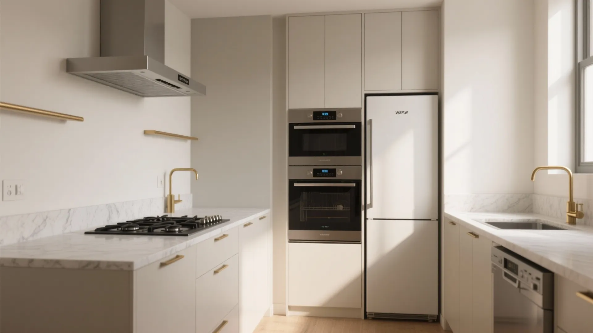 Space-Saving Appliances & Seamless Integration