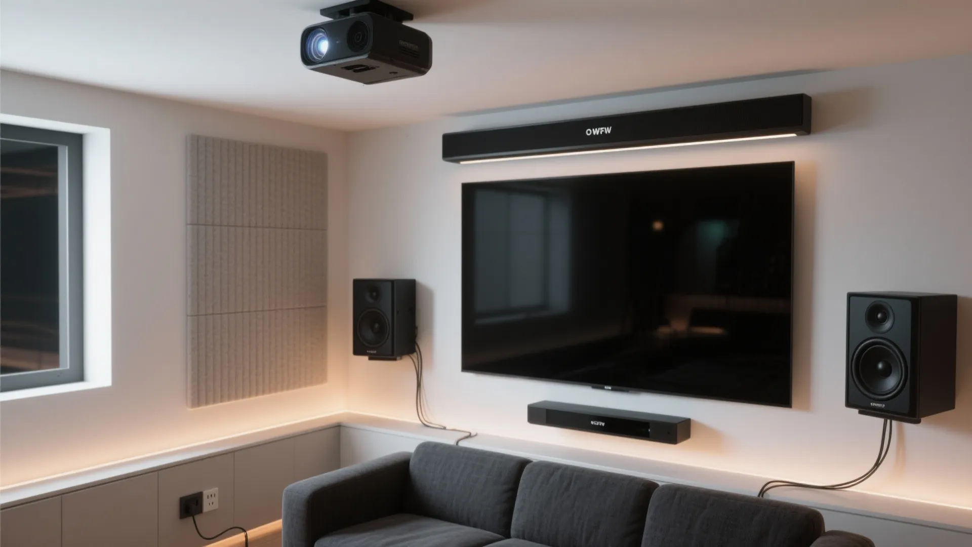 2. Prioritize sightlines and compact AV