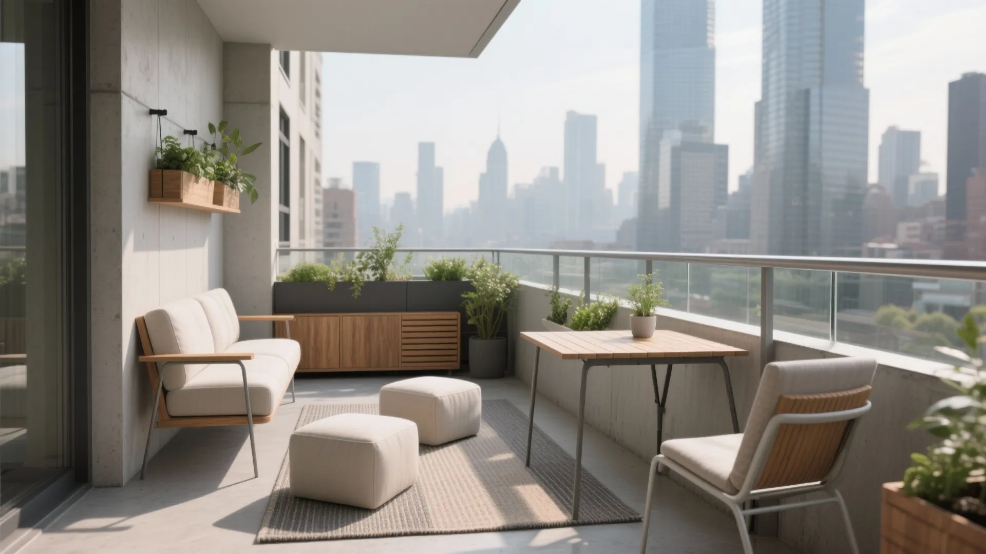 5 apartment balcony furniture ideas