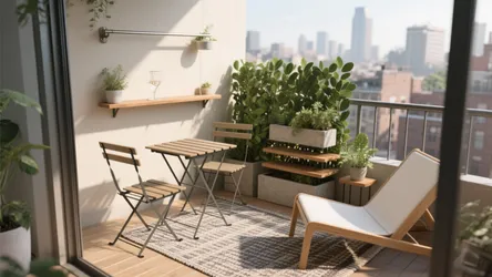 5 Small Balcony Furniture Ideas for Apartment Living