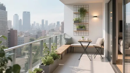 Balcony design in house: 5 smart ideas