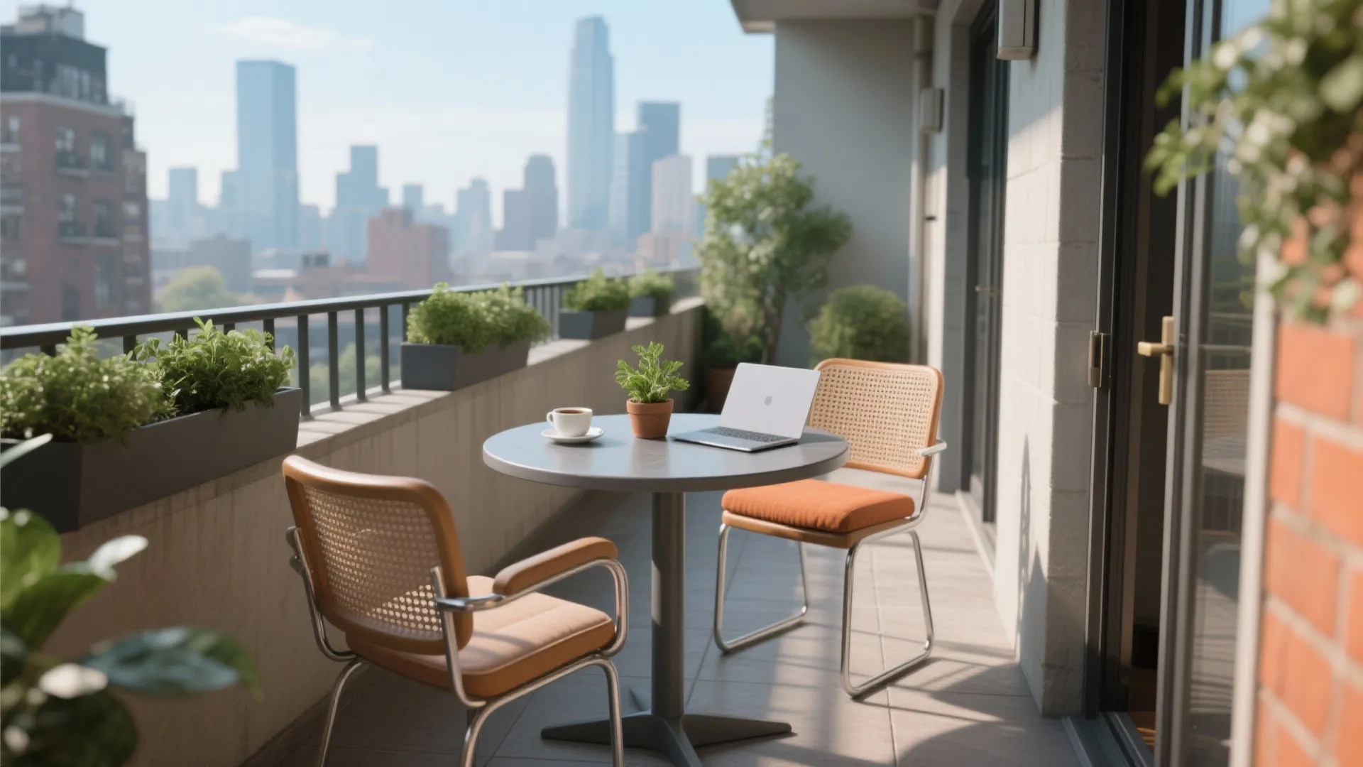 Small Balcony Table and Chairs: Maximize Your Outdoor Space: 1 Minute to Transform Your Balcony with Space-Saving Furniture