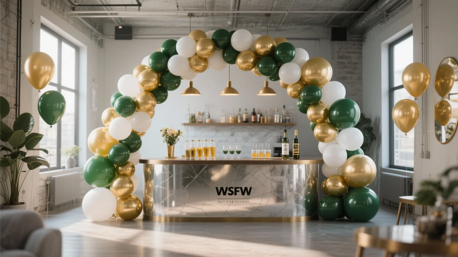 Compact Balloon Garlands