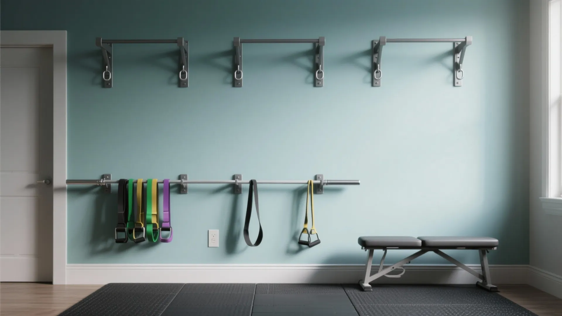 Resistance Band Wall Anchor DIY: Create a Home Gym Space Easily: Fast-Track Guide to Building a DIY Resistance Band Wall Anchor at Home
