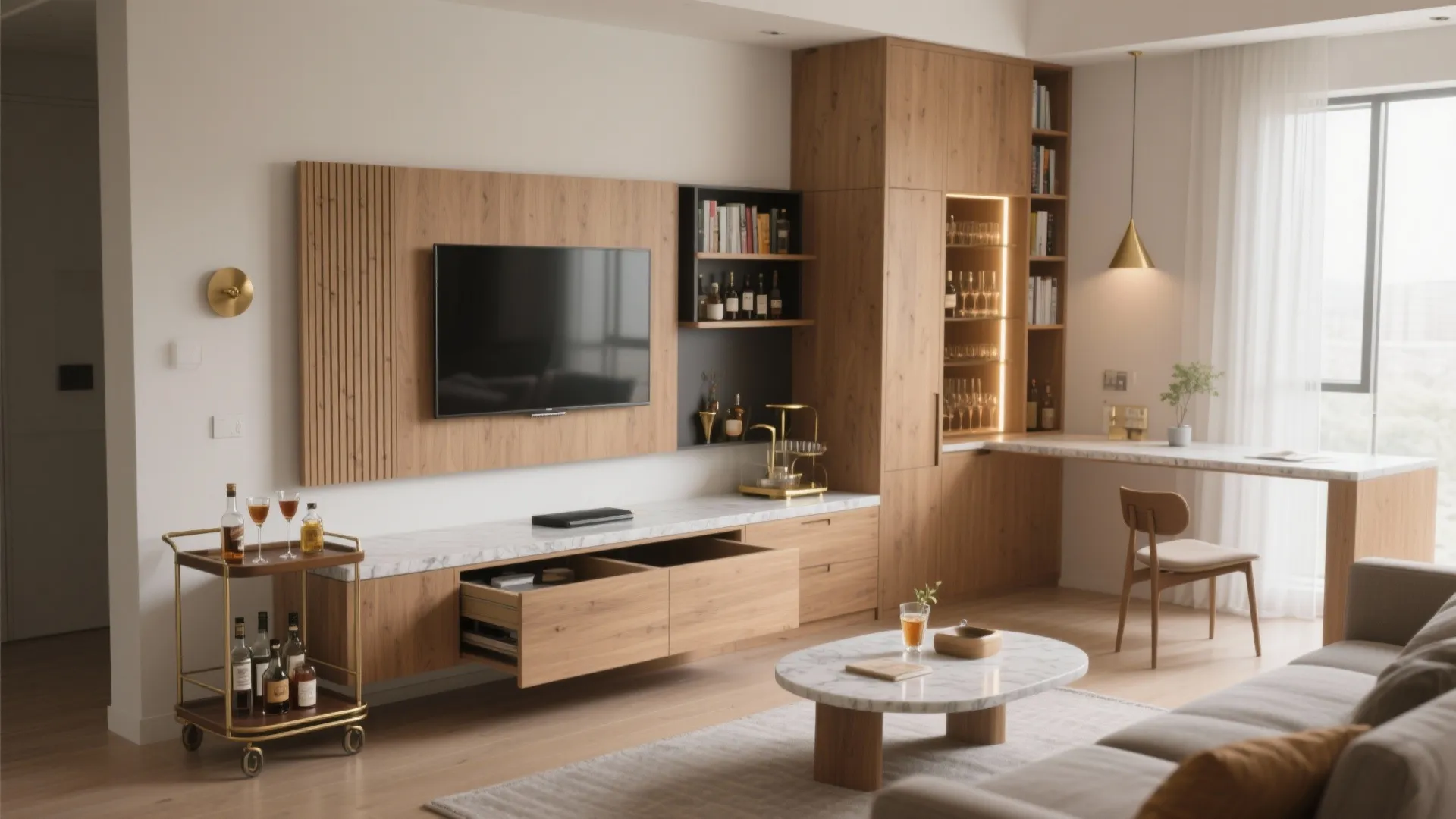 Small Living Room Bar: 5 Creative Ideas: Space-saving, stylish small living room bar ideas with tips, budgets, and real examples from a pro