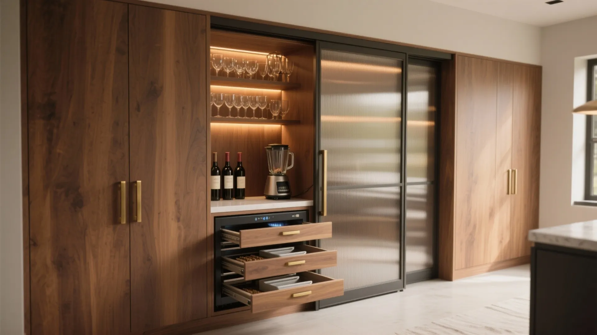 Bar Cabinet Ideas: 5 Small Space Solutions: Clever bar cabinet small space inspirations to save room without sacrificing style